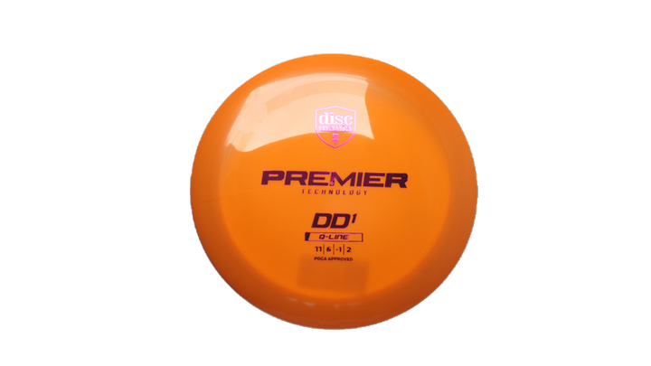 Discmania Premier Q-Line DD1 Distance Driver Front View