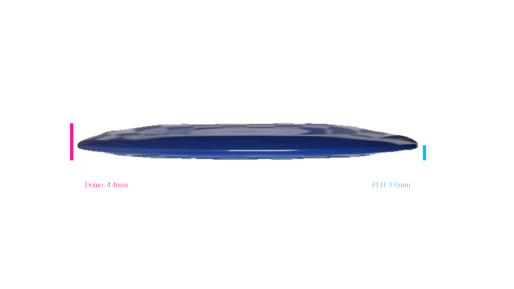 Discmania Premier Q-Line DD1 Distance Driver Profile View