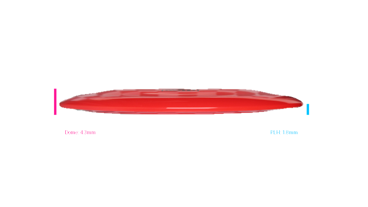Discmania Premier Q-Line DD1 Distance Driver Profile View
