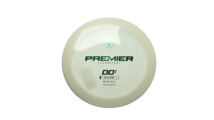 Discmania Premier Q-Line DD1 Distance Driver Front View