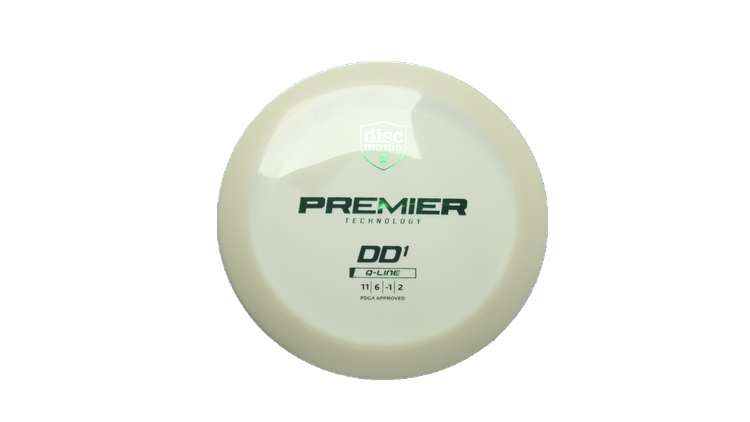 Discmania Premier Q-Line DD1 Distance Driver Front View
