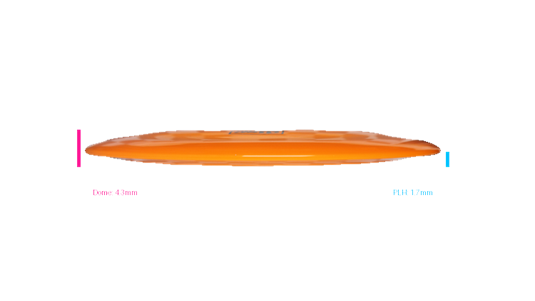 Discmania Premier Q-Line DD3 Distance Driver Profile View