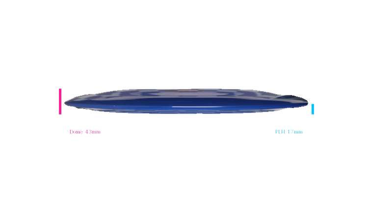 Discmania Premier Q-Line DD3 Distance Driver Profile View