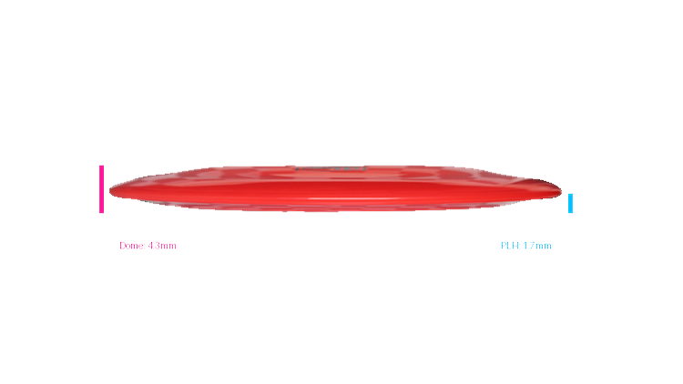 Discmania Premier Q-Line DD3 Distance Driver Profile View