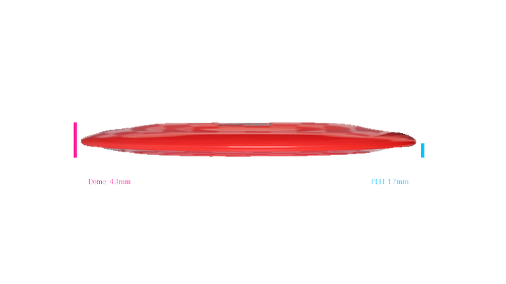 Discmania Premier Q-Line DD3 Distance Driver Profile View