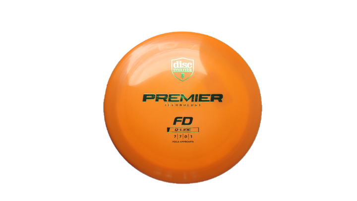 Discmania Premier Q-Line FD Fairway Driver Front View
