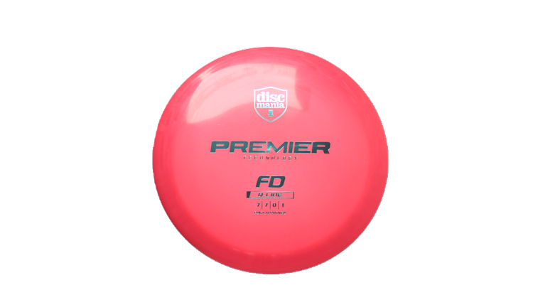 Discmania Premier Q-Line FD Fairway Driver Front View