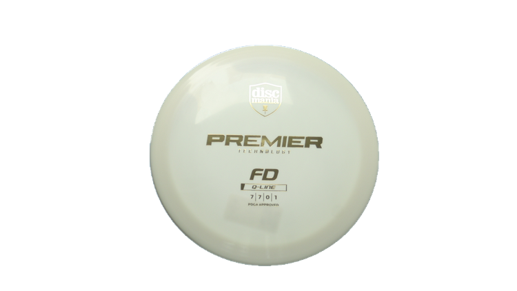 Discmania Premier Q-Line FD Fairway Driver Front View