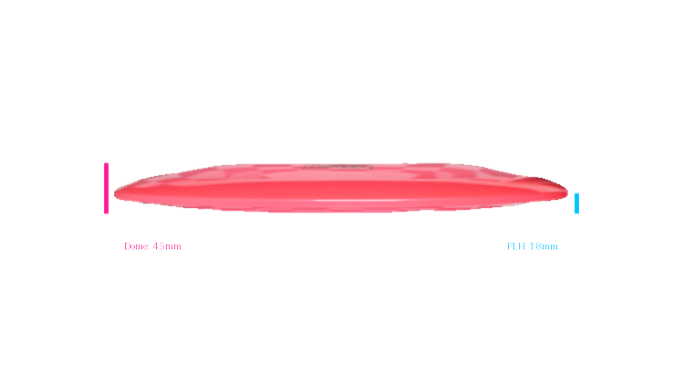 Discmania Premier Q-Line DD1 Distance Driver Profile View