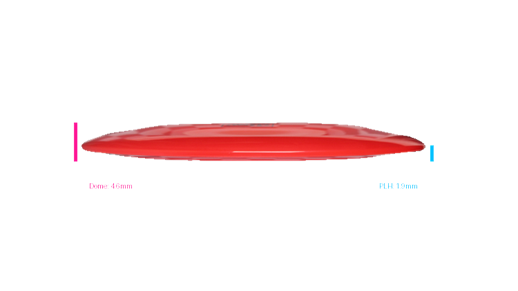 Discmania Premier Q-Line DD1 Distance Driver Profile View