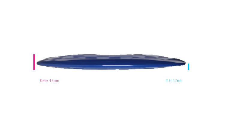 Discmania Premier Q-Line DD1 Distance Driver Profile View