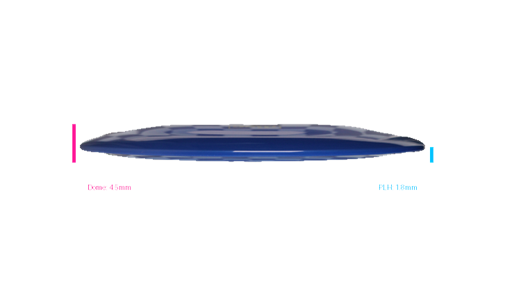 Discmania Premier Q-Line DD1 Distance Driver Profile View