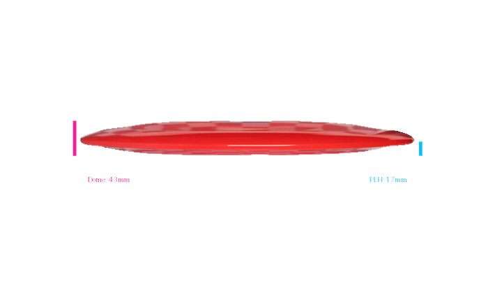 Discmania Premier Q-Line DD3 Distance Driver Profile View