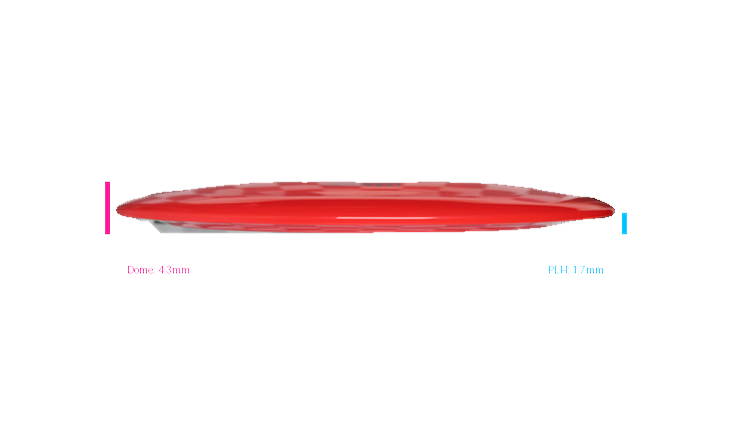 Discmania Premier Q-Line DD3 Distance Driver Profile View