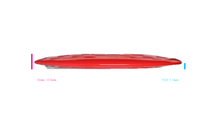 Discmania Premier Q-Line DD3 Distance Driver Profile View