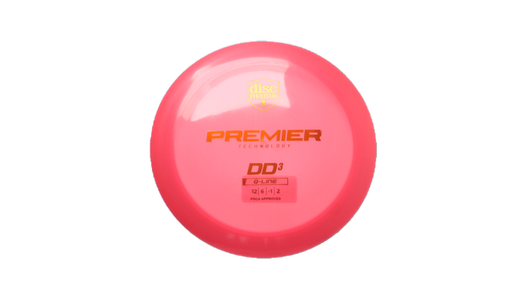 Discmania Premier Q-Line DD3 Distance Driver Front View