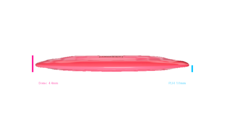 Discmania Premier Q-Line DD3 Distance Driver Profile View