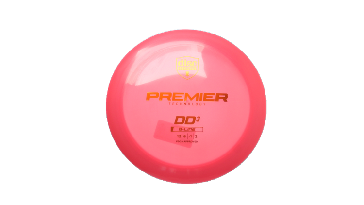 Discmania Premier Q-Line DD3 Distance Driver Front View