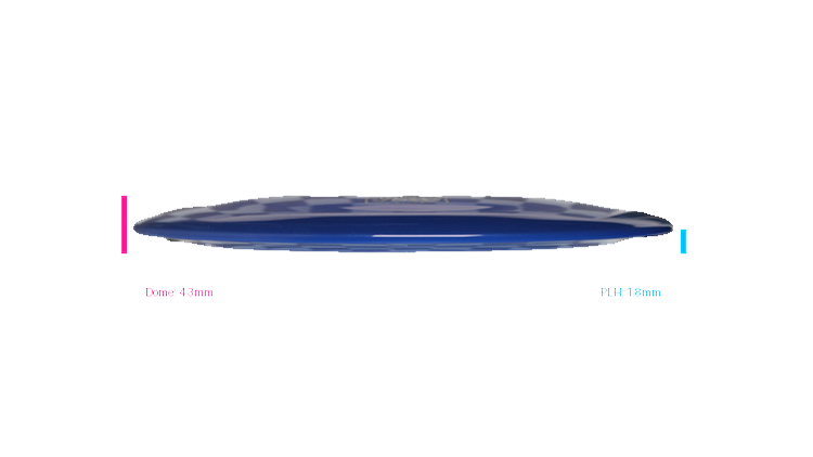Discmania Premier Q-Line DD3 Distance Driver Profile View