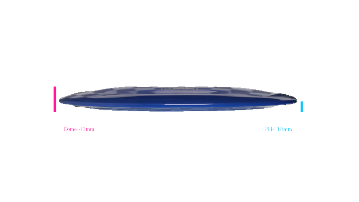 Discmania Premier Q-Line DD3 Distance Driver Profile View
