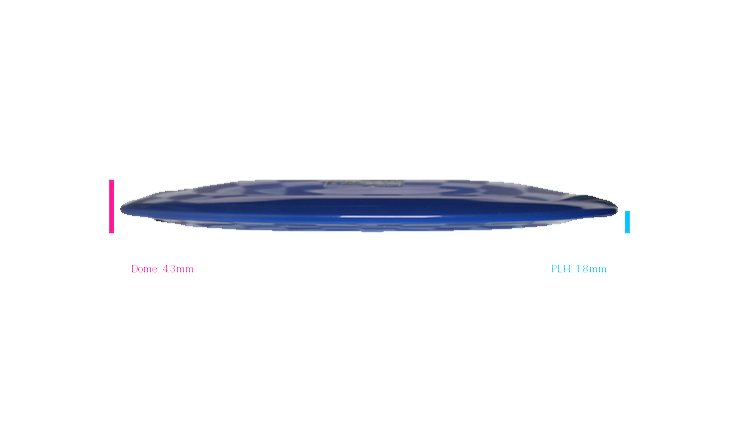 Discmania Premier Q-Line DD3 Distance Driver Profile View