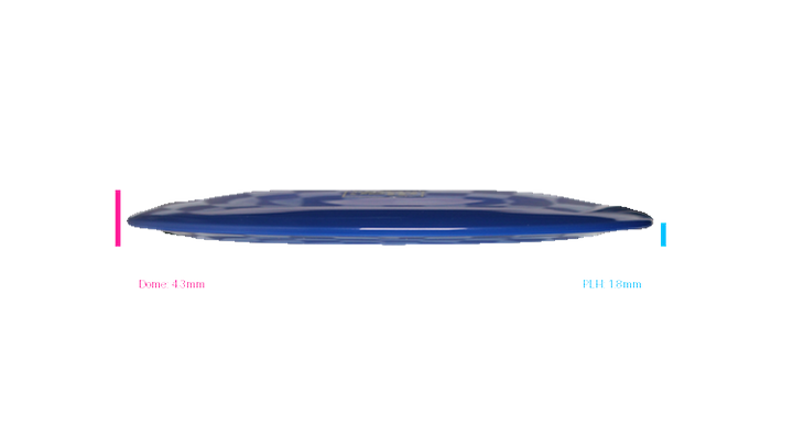 Discmania Premier Q-Line DD3 Distance Driver Profile View