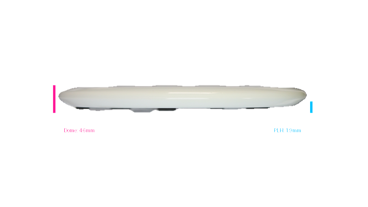 Innova 2026 Halloween Foot Fault Star Bottom Stamped Mako3 Midrange Profile View