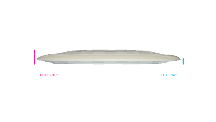 Innova 2026 Halloween Foot Fault Star Bottom Stamped Destroyer Distance Driver Profile View