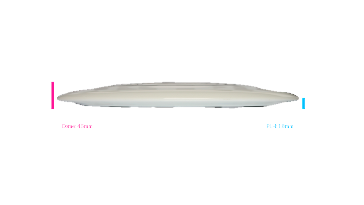 Innova 2026 Halloween Foot Fault Star Bottom Stamped Destroyer Distance Driver Profile View