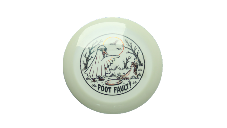 Innova 2026 Halloween Foot Fault Star Bottom Stamped Destroyer Distance Driver Front View