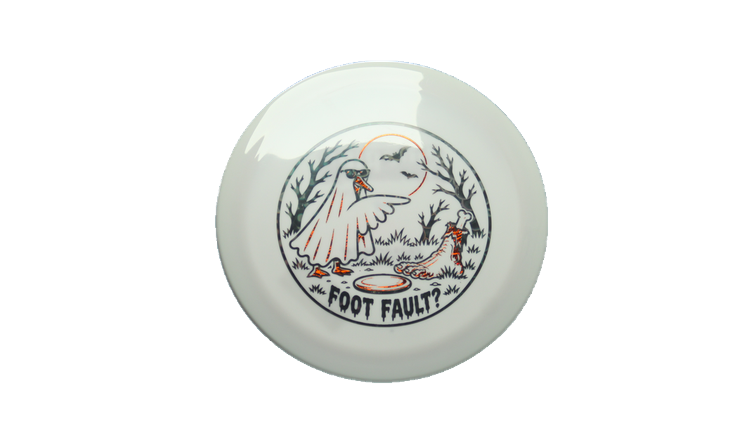 Innova 2026 Halloween Foot Fault Star Bottom Stamped Firebird Fairway Driver Front View