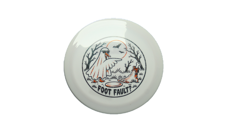 Innova 2026 Halloween Foot Fault Star Bottom Stamped Firebird Fairway Driver Front View