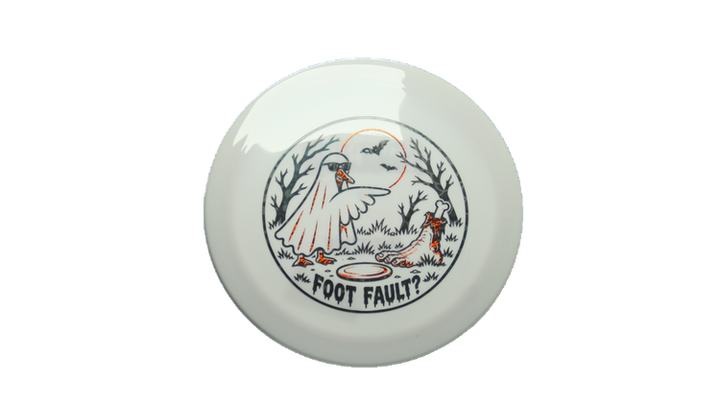 Innova 2026 Halloween Foot Fault Star Bottom Stamped Firebird Fairway Driver Front View