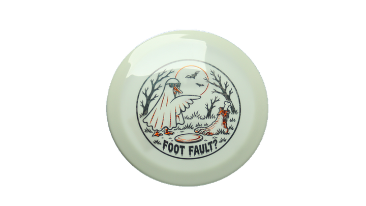 Innova 2026 Halloween Foot Fault Star Bottom Stamped Firebird Fairway Driver Front View