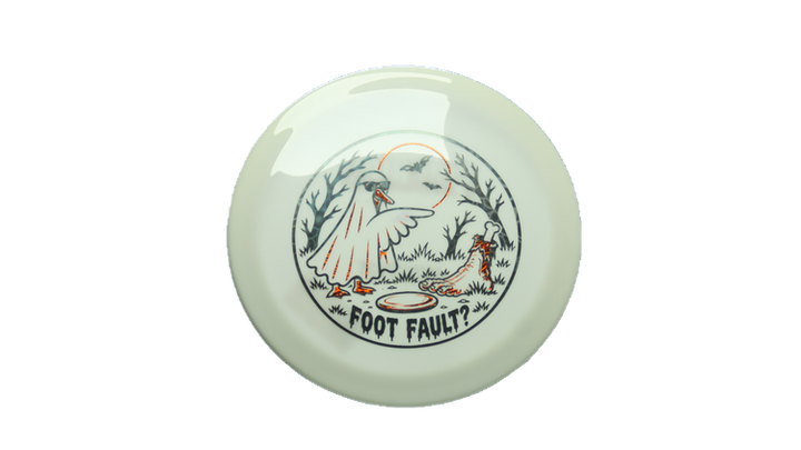 Innova 2026 Halloween Foot Fault Star Bottom Stamped Firebird Fairway Driver Front View