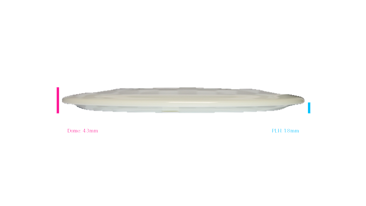 Innova 2026 Halloween Foot Fault Star Bottom Stamped Firebird Fairway Driver Profile View
