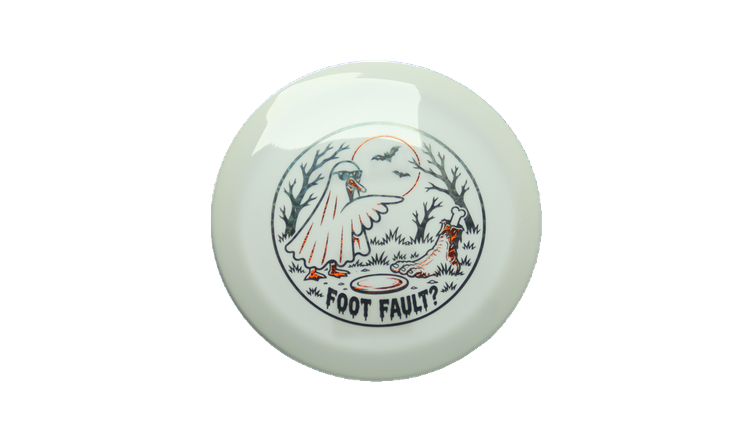 Innova 2026 Halloween Foot Fault Star Bottom Stamped Firebird Fairway Driver Front View