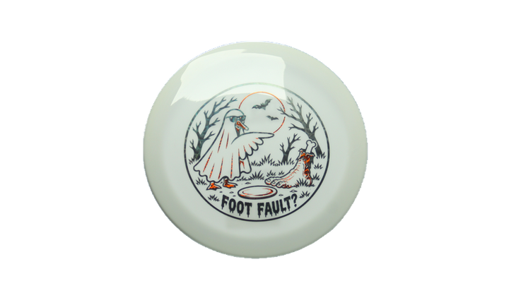 Innova 2026 Halloween Foot Fault Star Bottom Stamped Firebird Fairway Driver Front View