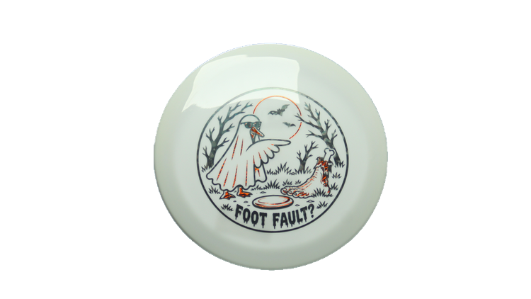 Innova 2026 Halloween Foot Fault Star Bottom Stamped Firebird Fairway Driver Front View