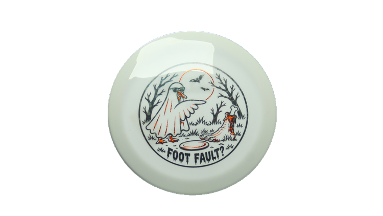 Innova 2026 Halloween Foot Fault Star Bottom Stamped Firebird Fairway Driver Front View