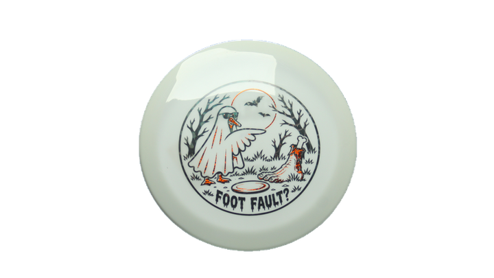 Innova 2026 Halloween Foot Fault Star Bottom Stamped Firebird Fairway Driver Front View