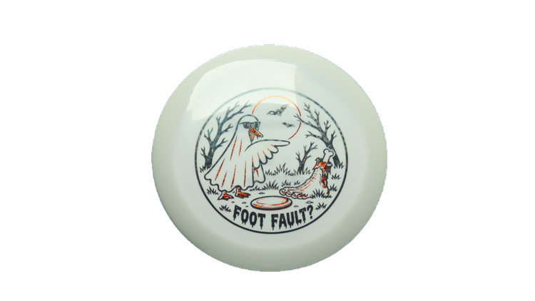 Innova 2026 Halloween Foot Fault Star Bottom Stamped Roadrunner Fairway Driver Front View