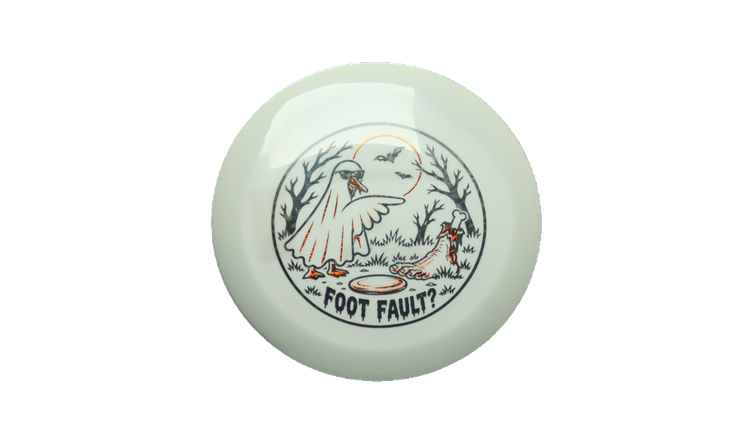 Innova 2026 Halloween Foot Fault Star Bottom Stamped Roadrunner Fairway Driver Front View