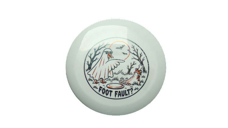 Innova 2026 Halloween Foot Fault Star Bottom Stamped Roadrunner Fairway Driver Front View
