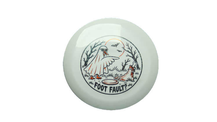 Innova 2026 Halloween Foot Fault Star Bottom Stamped Roadrunner Fairway Driver Front View