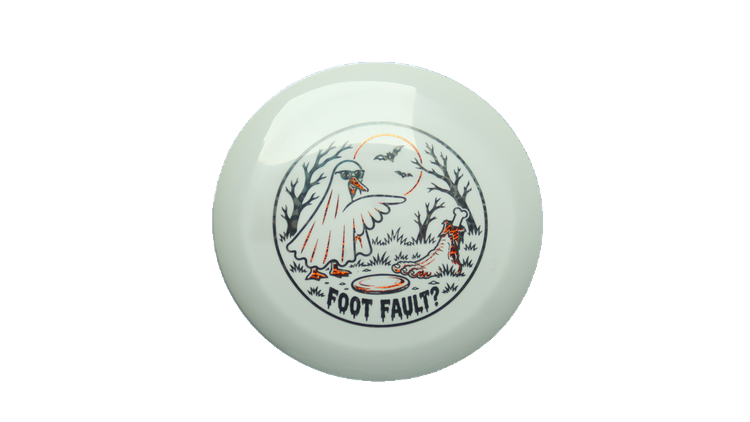 Innova 2026 Halloween Foot Fault Star Bottom Stamped Roadrunner Fairway Driver Front View