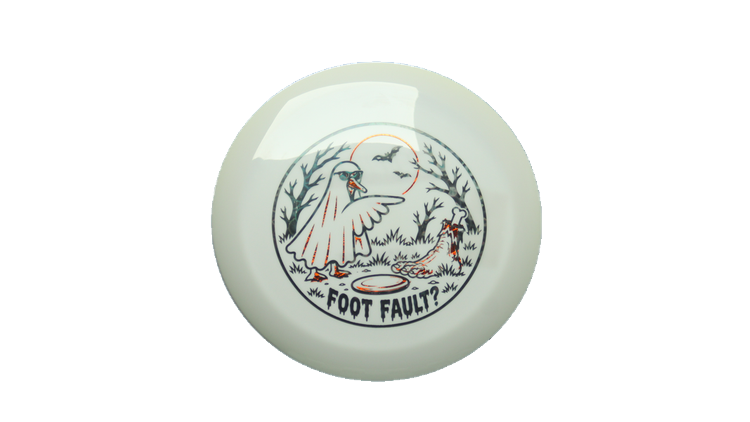 Innova 2026 Halloween Foot Fault Star Bottom Stamped Roadrunner Fairway Driver Front View