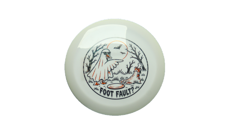 Innova 2026 Halloween Foot Fault Star Bottom Stamped Roadrunner Fairway Driver Front View