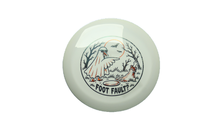 Innova 2026 Halloween Foot Fault Star Bottom Stamped Roadrunner Fairway Driver Front View