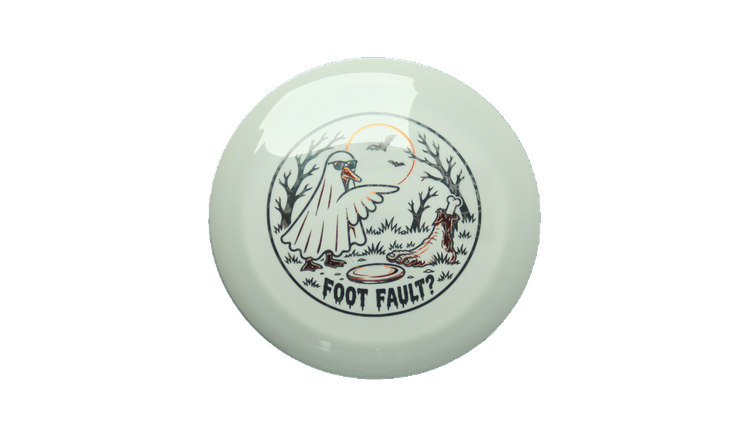 Innova 2026 Halloween Foot Fault Star Bottom Stamped Wraith Distance Driver Front View